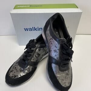 Ladies 10.5M Walking Cradles Decker Black Multi
